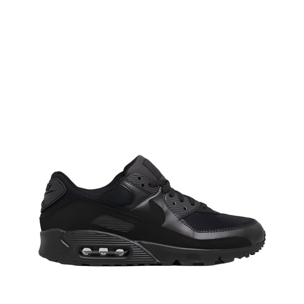 Nike Mens Air Max 90 365 Sneakers Shoes - Black