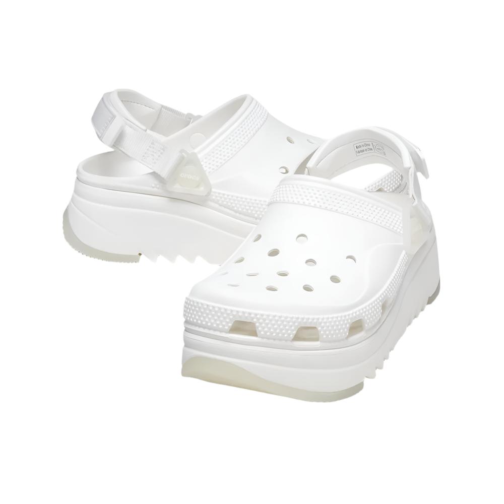 Crocs Unisex Classic Hiker Clogs - White