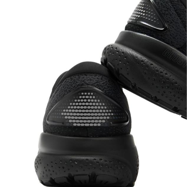 Brooks Mens Ghost 16 Running Shoes - Black /Black/Ebony