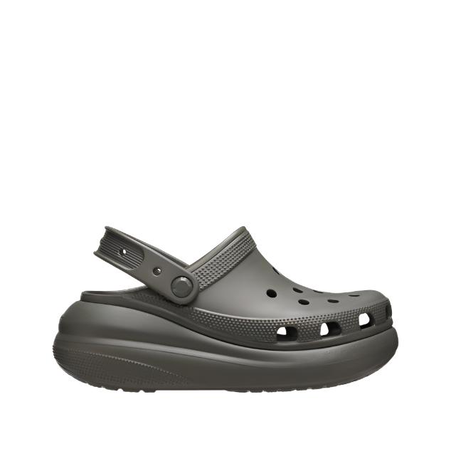 Crocs Unisex Classic Crush Clogs - Dusty Olive