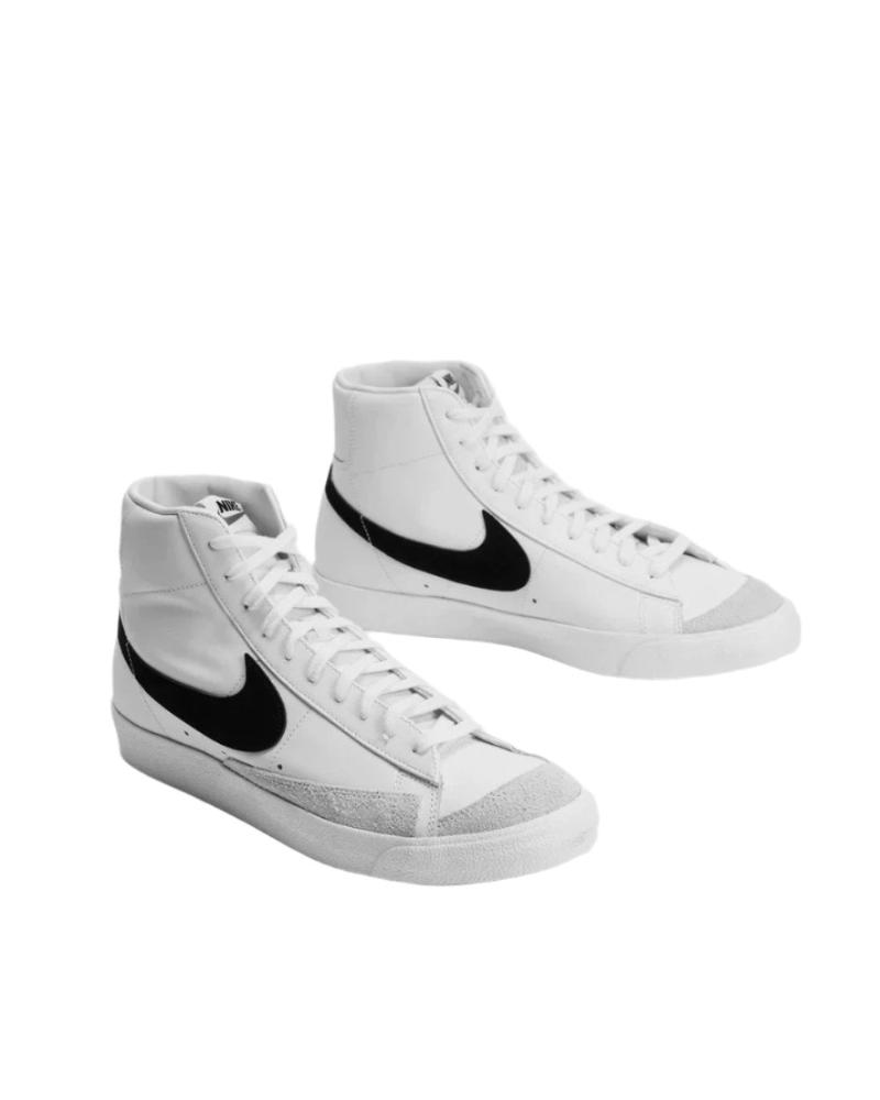 Nike Mens Blazer Mid 77 Vintage Sneakers Shoes - White/Black