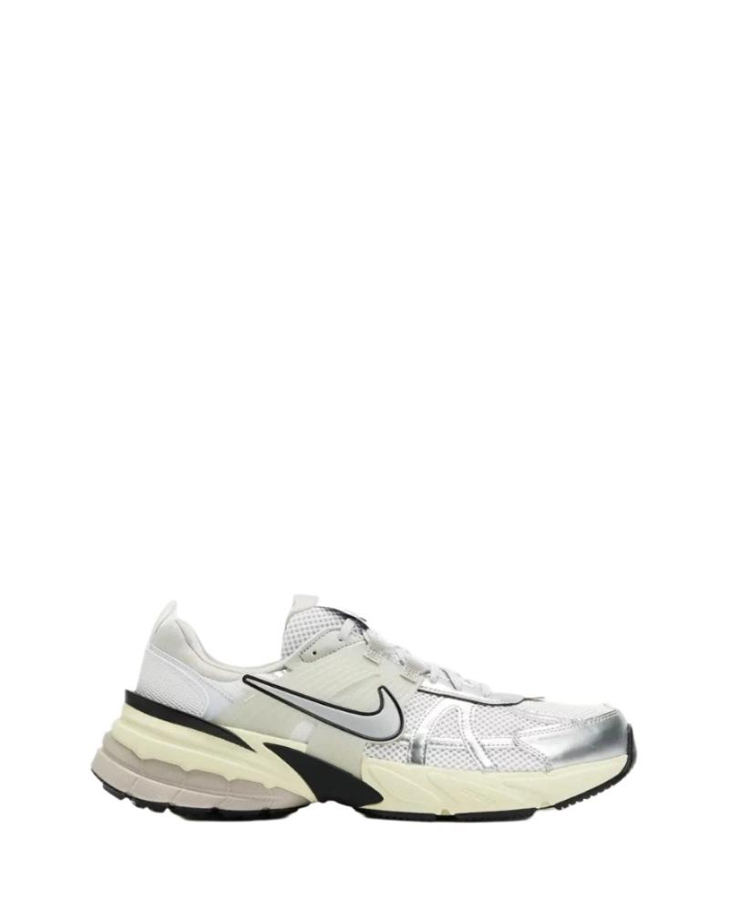 Nike Mens V2K Run Running Shoes - Summit White/Metallic Silver