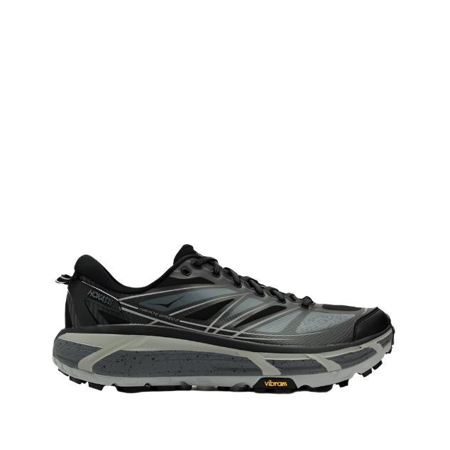 HOKA Mens U Mafate Speed 2 Running Shoes - Black & Castlerock