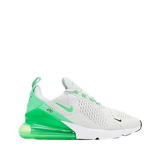 Nike Mens Air Max 270 Sneakers Runnings Shoes - Light Silver/Green/ Black/White