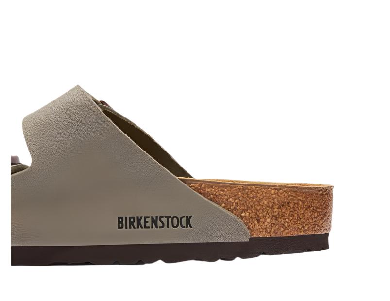 Birkenstock Unisex Arizona Regular Fit Sandals - Stone