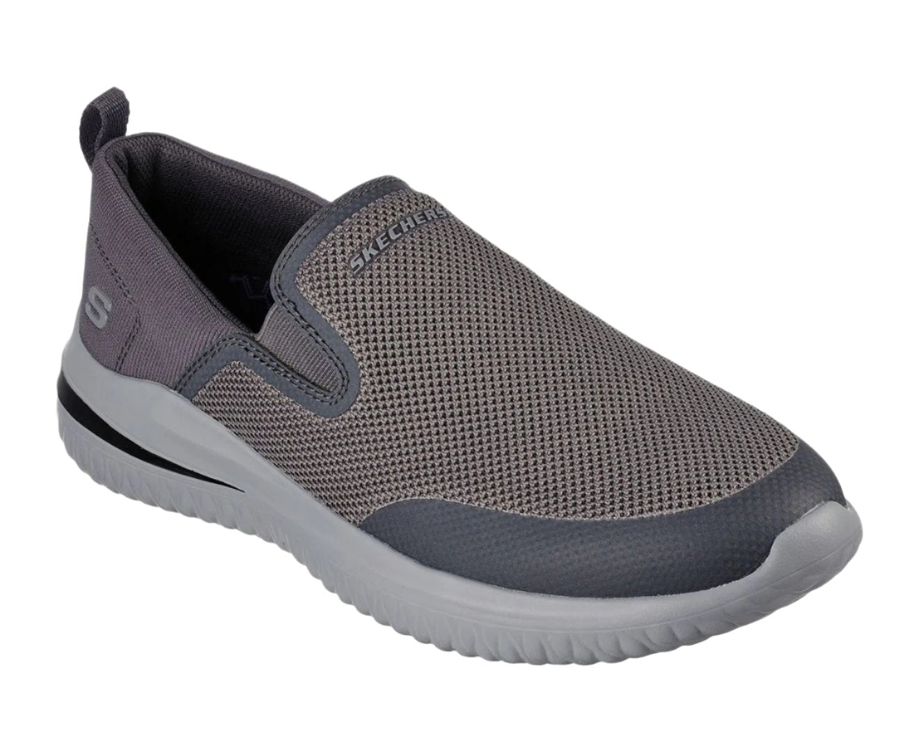 Skechers Mens Delson 3.0 Altamiro Sneakers - Charcoal