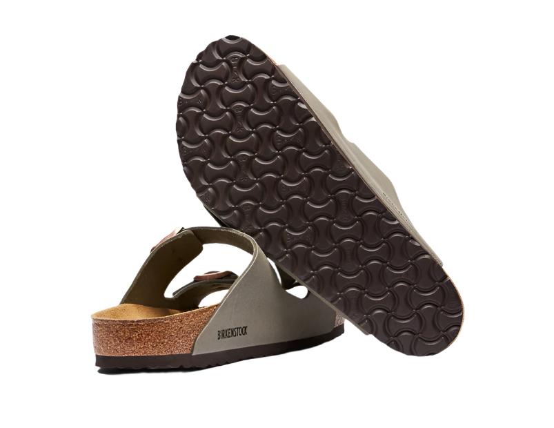 Birkenstock Unisex Arizona Regular Fit Sandals - Stone