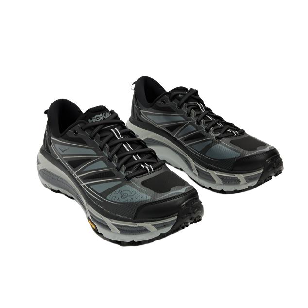 HOKA Mens U Mafate Speed 2 Running Shoes - Black & Castlerock