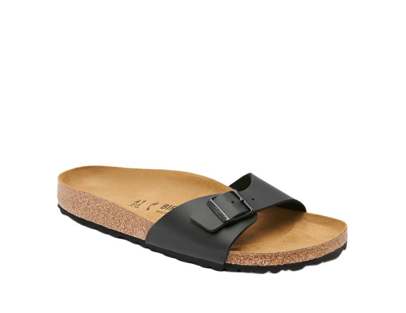 Birkenstock Unisex Madrid Narrow Fit Sandals - Black