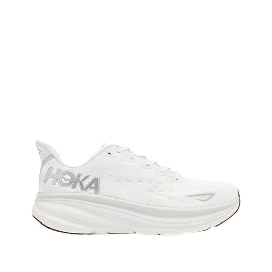 HOKA Mens Clifton 9 Running Shoes - Nimbus Cloud/White