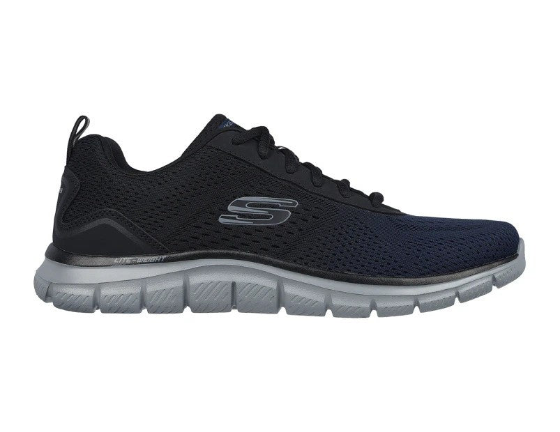 Skechers Mens Track Ripkent Sneakers - Navy/Black