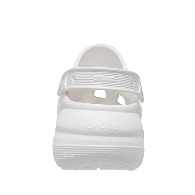 Crocs Unisex Classic Crush Clogs - White