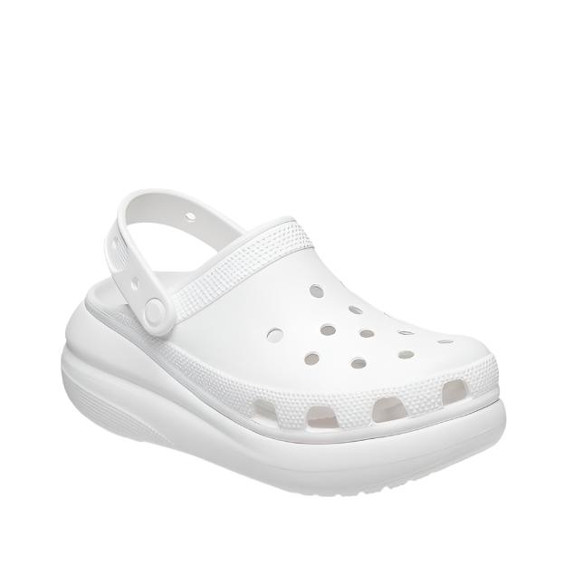 Crocs Unisex Classic Crush Clogs - White