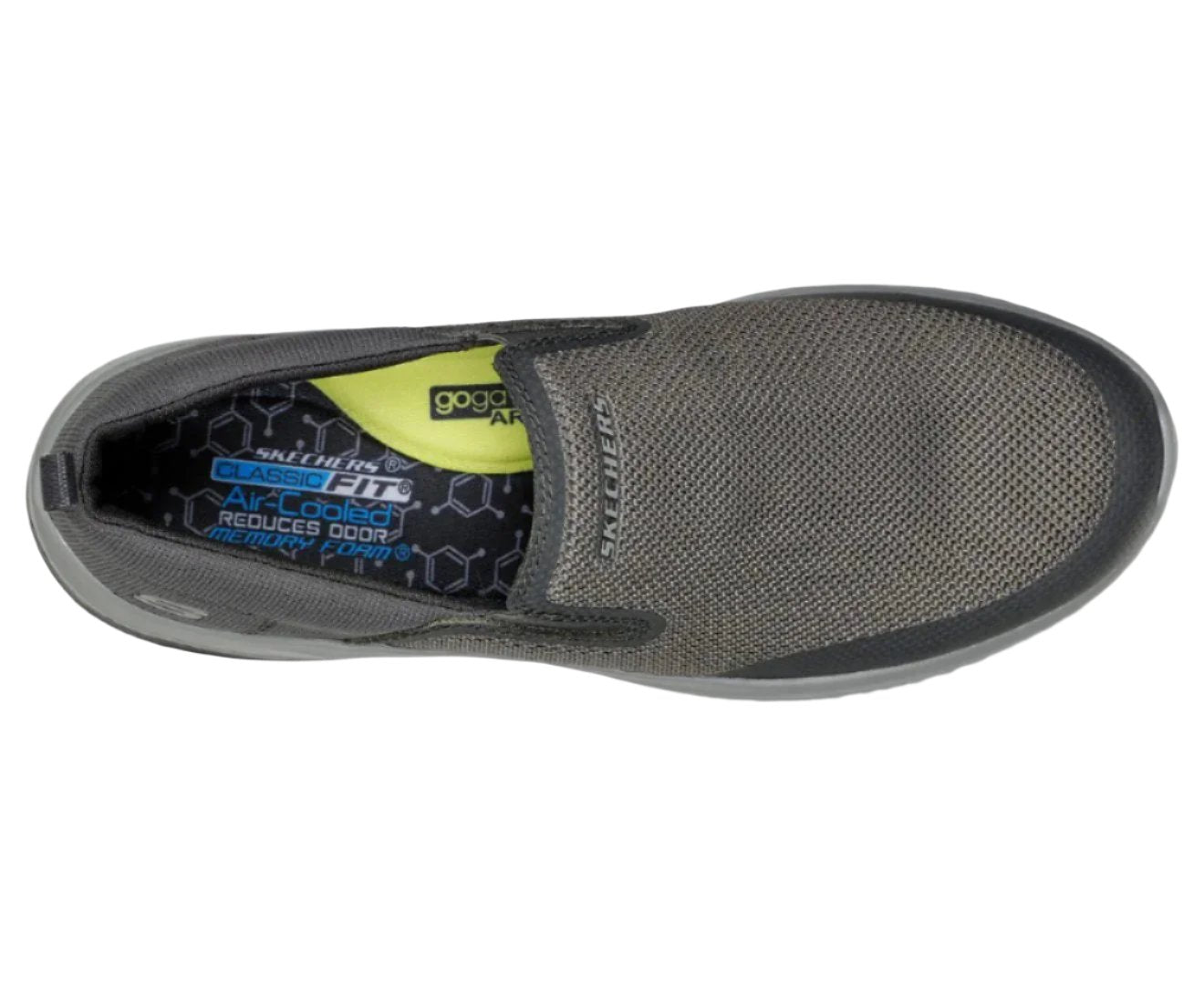 Skechers Mens Delson 3.0 Altamiro Sneakers - Charcoal