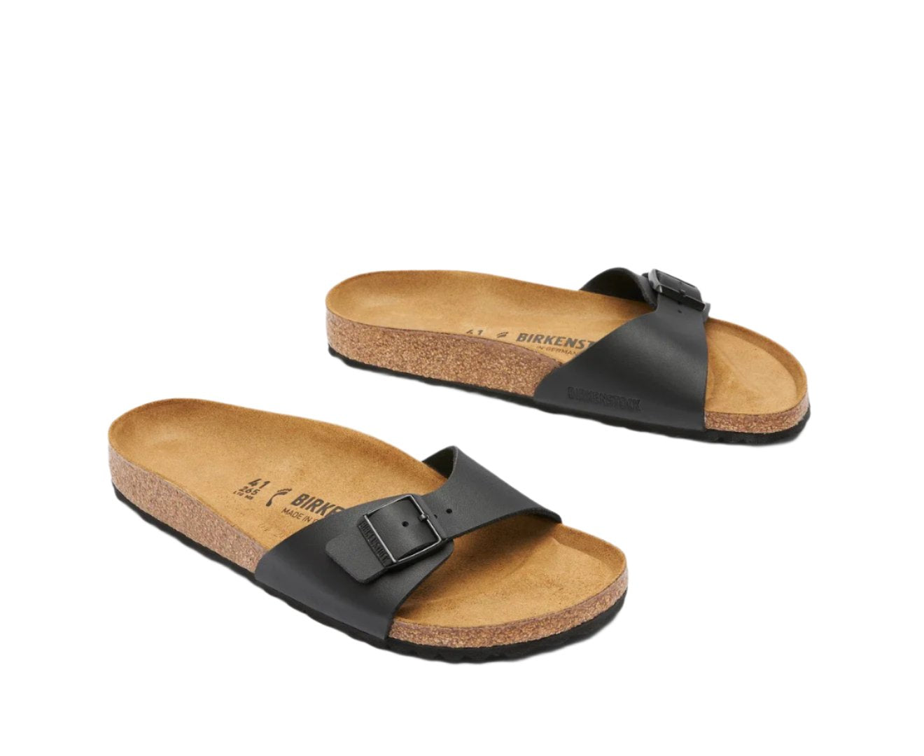 Birkenstock Unisex Madrid Narrow Fit Sandals - Black