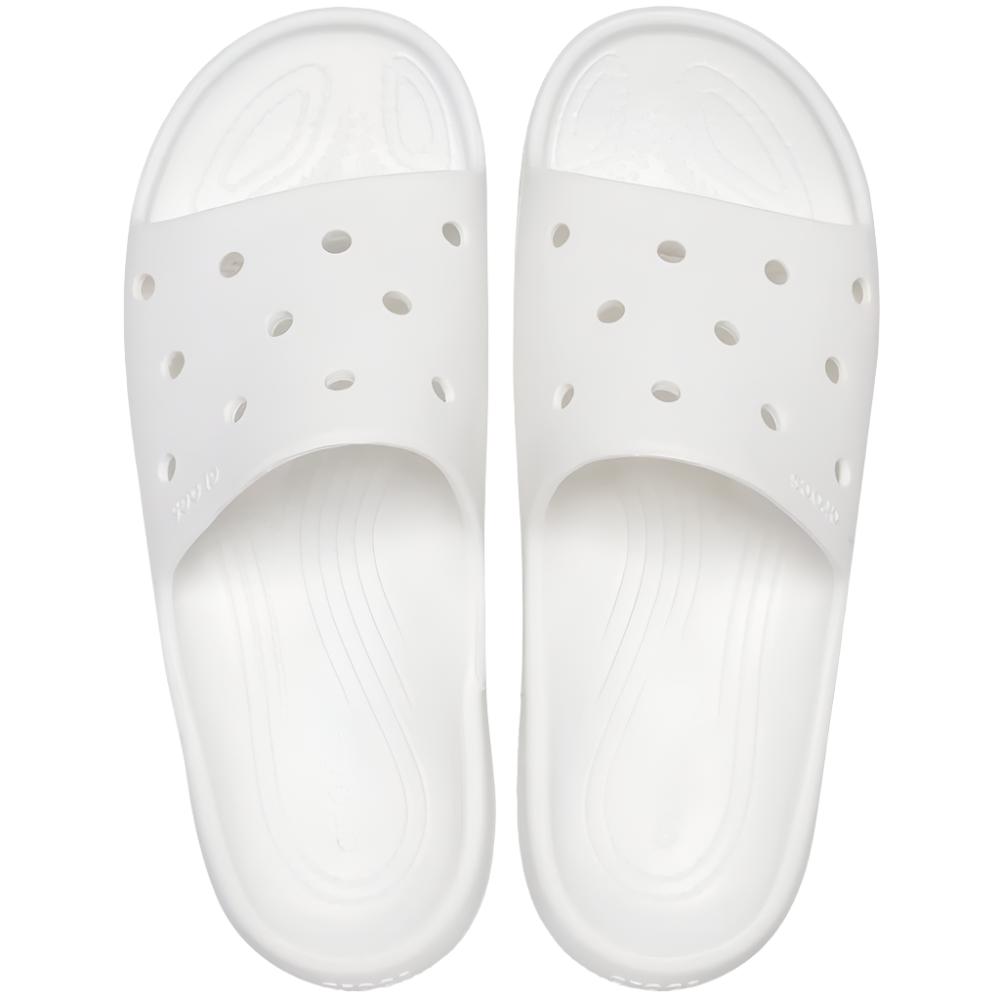 Crocs Unisex Classic Slides - White