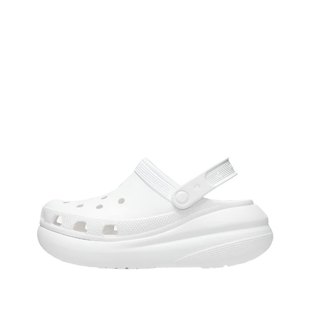 Crocs Unisex Classic Crush Clogs - White