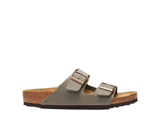 Birkenstock Unisex Arizona Regular Fit Sandals - Stone