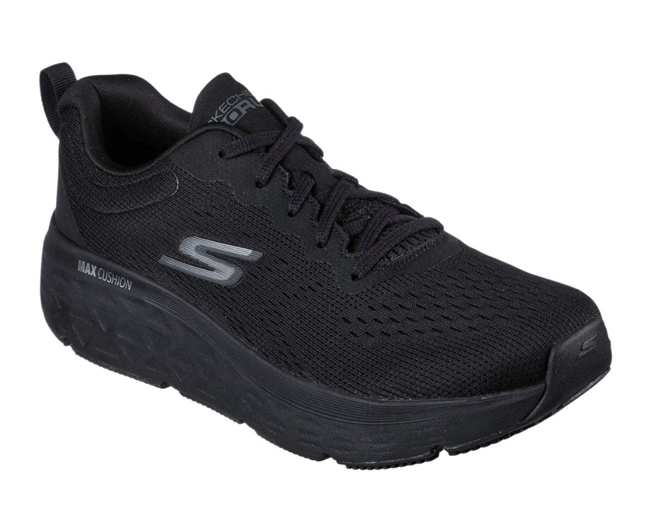 Skechers Mens Max Cushioning Delta Speed Up Running Shoes - Black