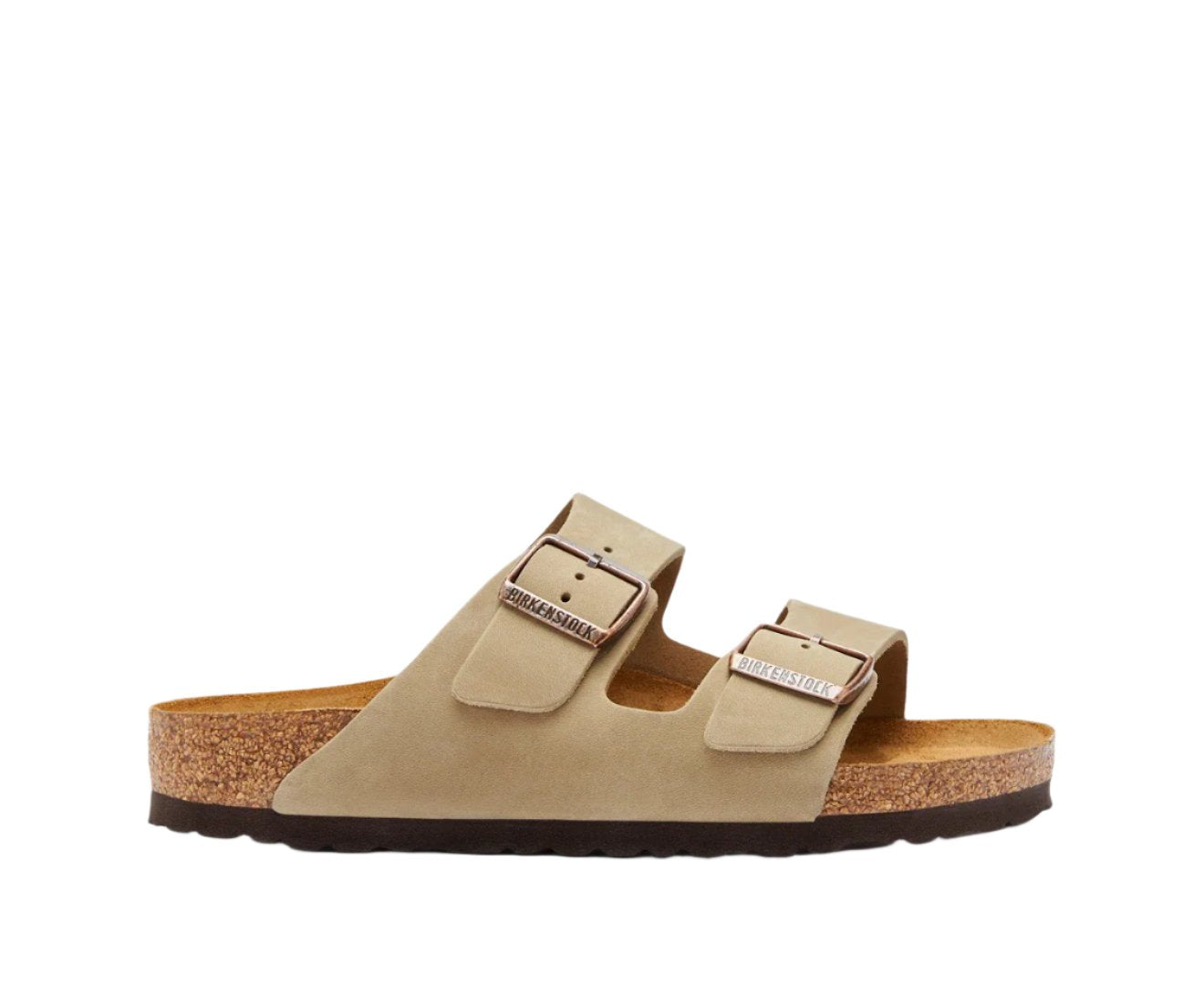 Birkenstock Unisex Arizona Oiled Leather Regular Fit Sandals - Tobacco Brown