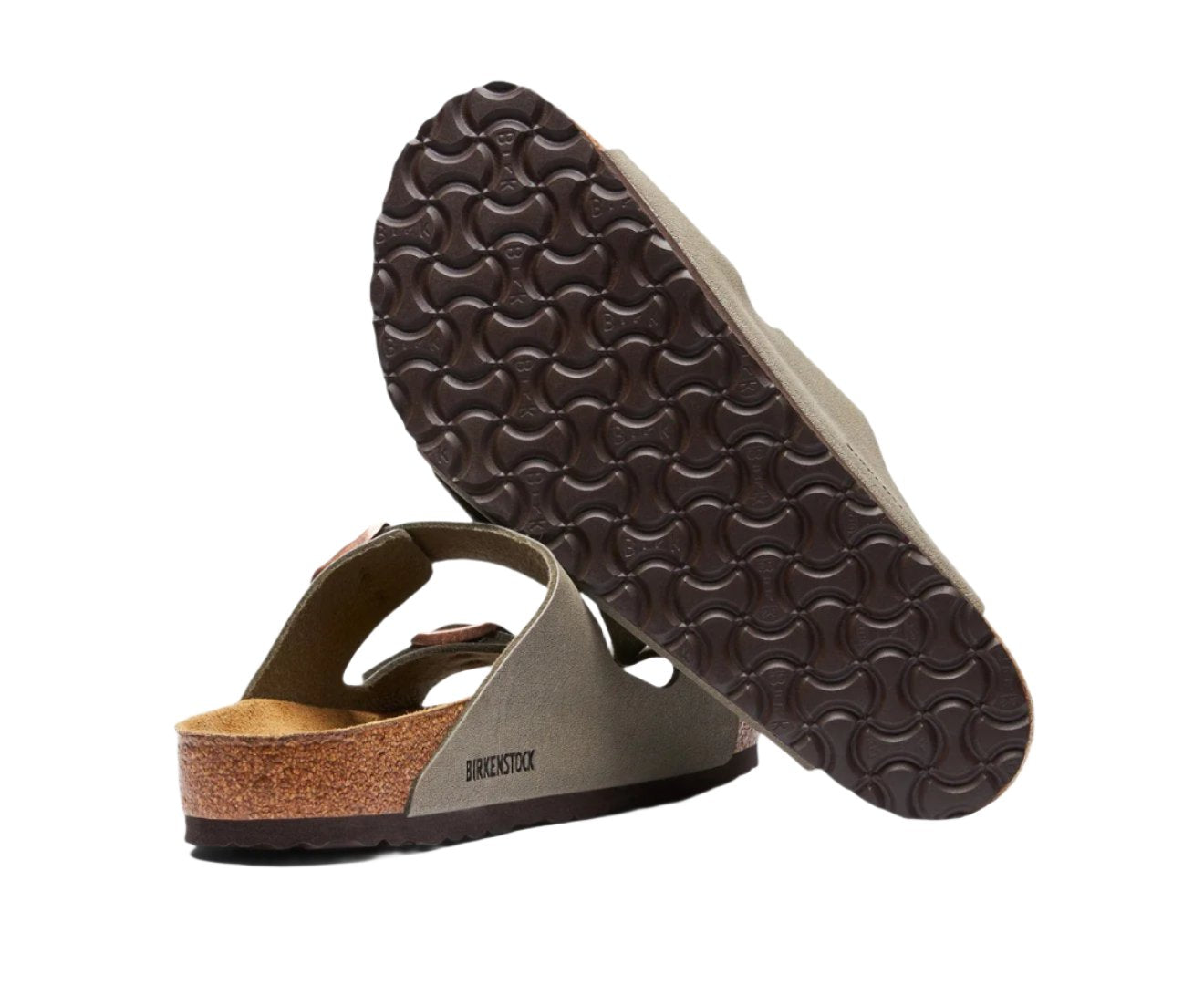 Birkenstock Unisex Arizona Narrow Fit Sandals - Stone