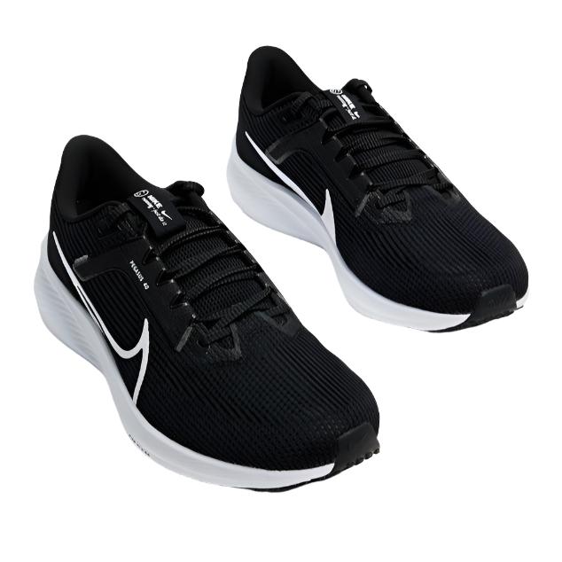 Nike Mens Air Zoom Pegasus 40 Running Shoes - Black White/Iron Grey