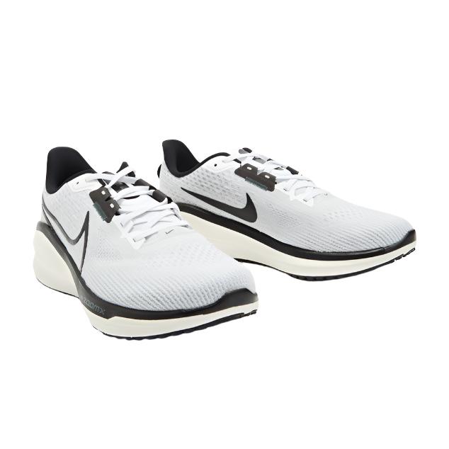 Nike Mens Vomero 17 Training Shoes - White, Black/ Pure Platinum/ Green