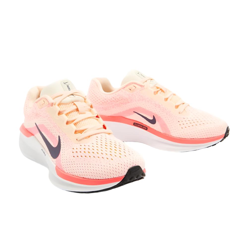 Nike Women's Winflo 11 Running Shoes - Crimson Tint/Dark Raisin/ Hot Punch