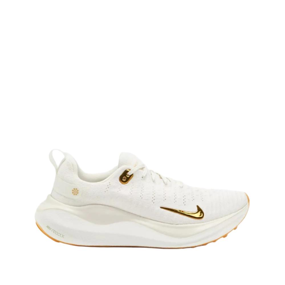 Nike Women's InfinityRN 4 Running Shoes - Phantom/ Metallic Gold/ White