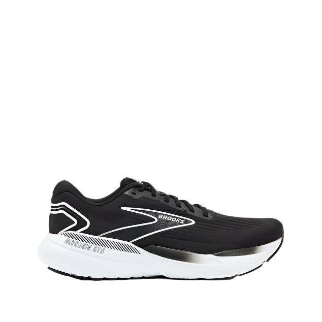 Brooks Mens Glycerin 21 GTS Running Shoes - Black/Grey/White