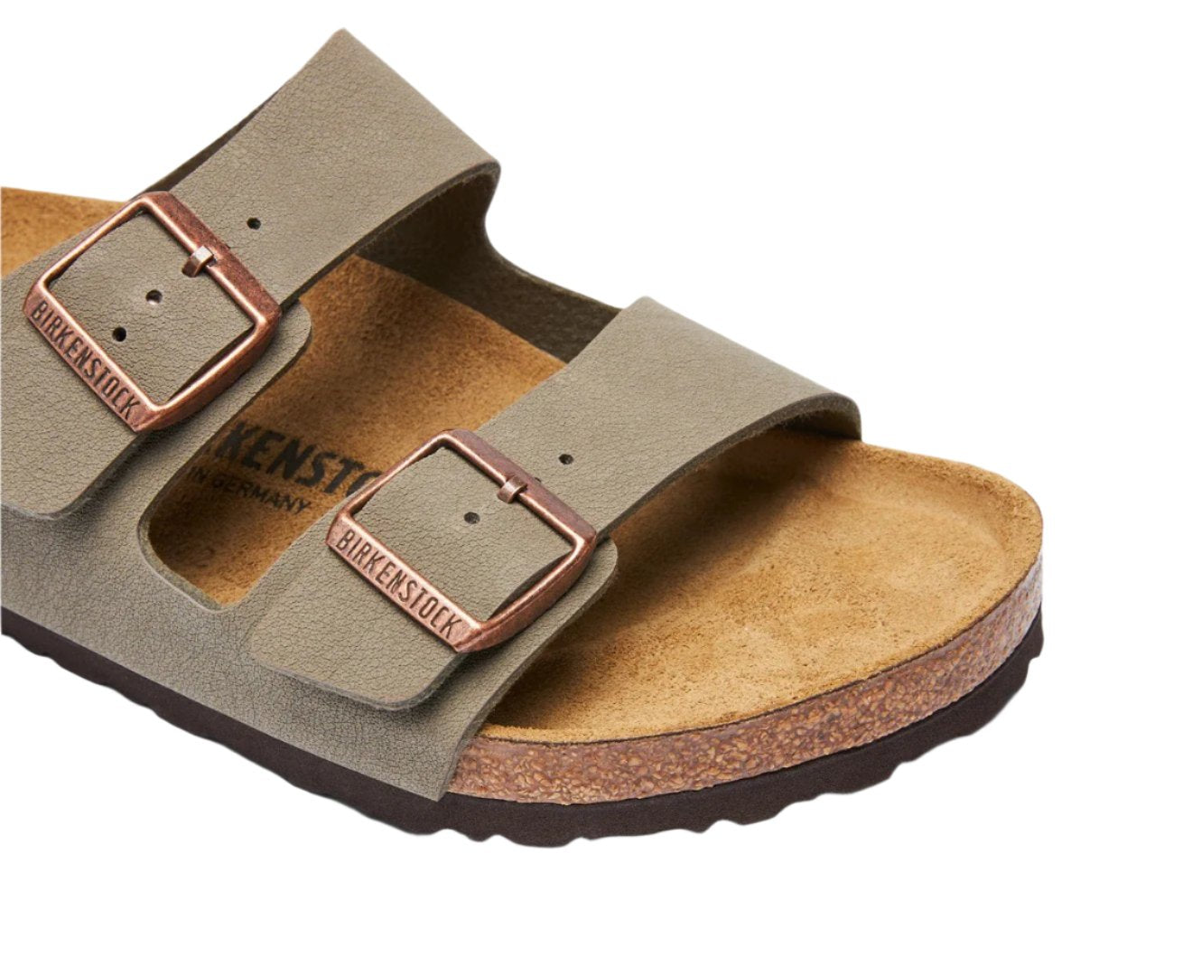 Birkenstock Unisex Arizona Narrow Fit Sandals - Stone