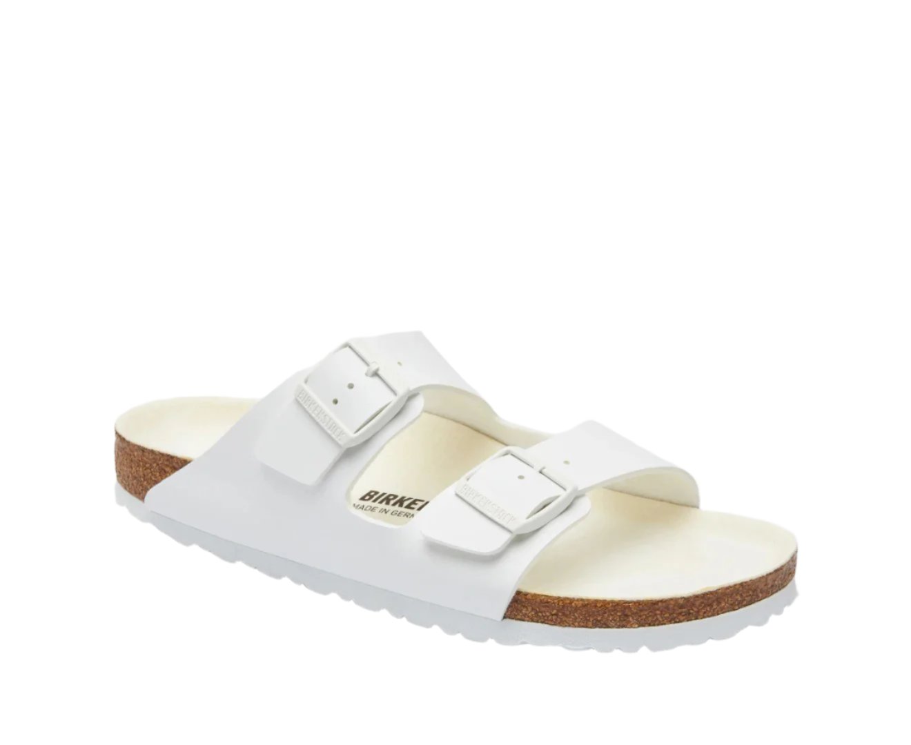 Birkenstock Unisex Arizona Narrow Fit Sandals - Triple White