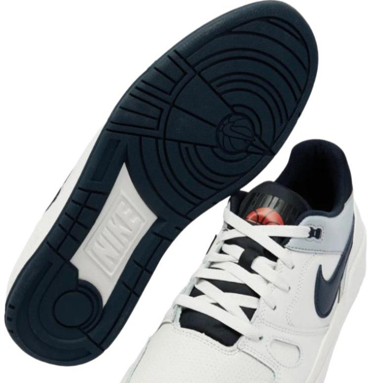 Nike Mens Full Force Low Sneaker Shoes - Platinum Tint/ Dark Obsidian/Wolf Grey