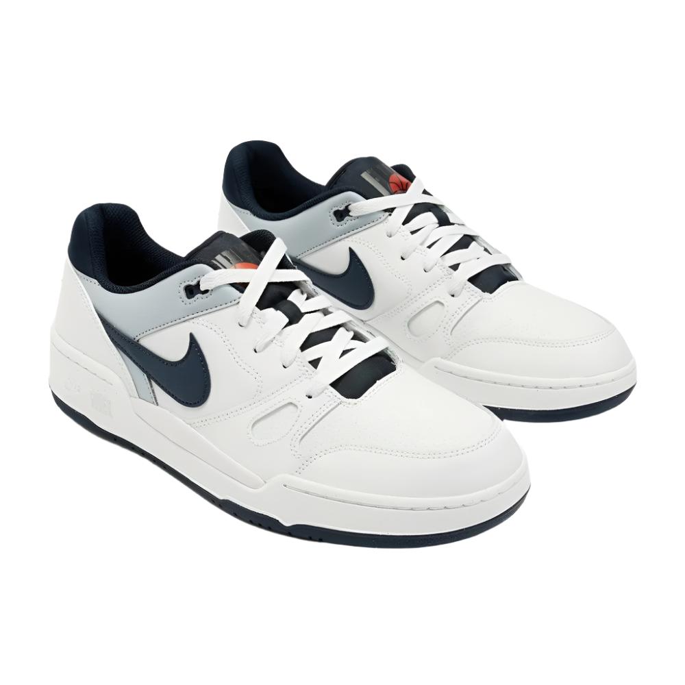 Nike Mens Full Force Low Sneaker Shoes - Platinum Tint/ Dark Obsidian/Wolf Grey