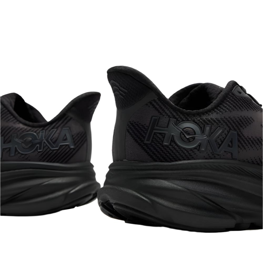 HOKA Women's Clifton 9 Running Shoes - Black/Black