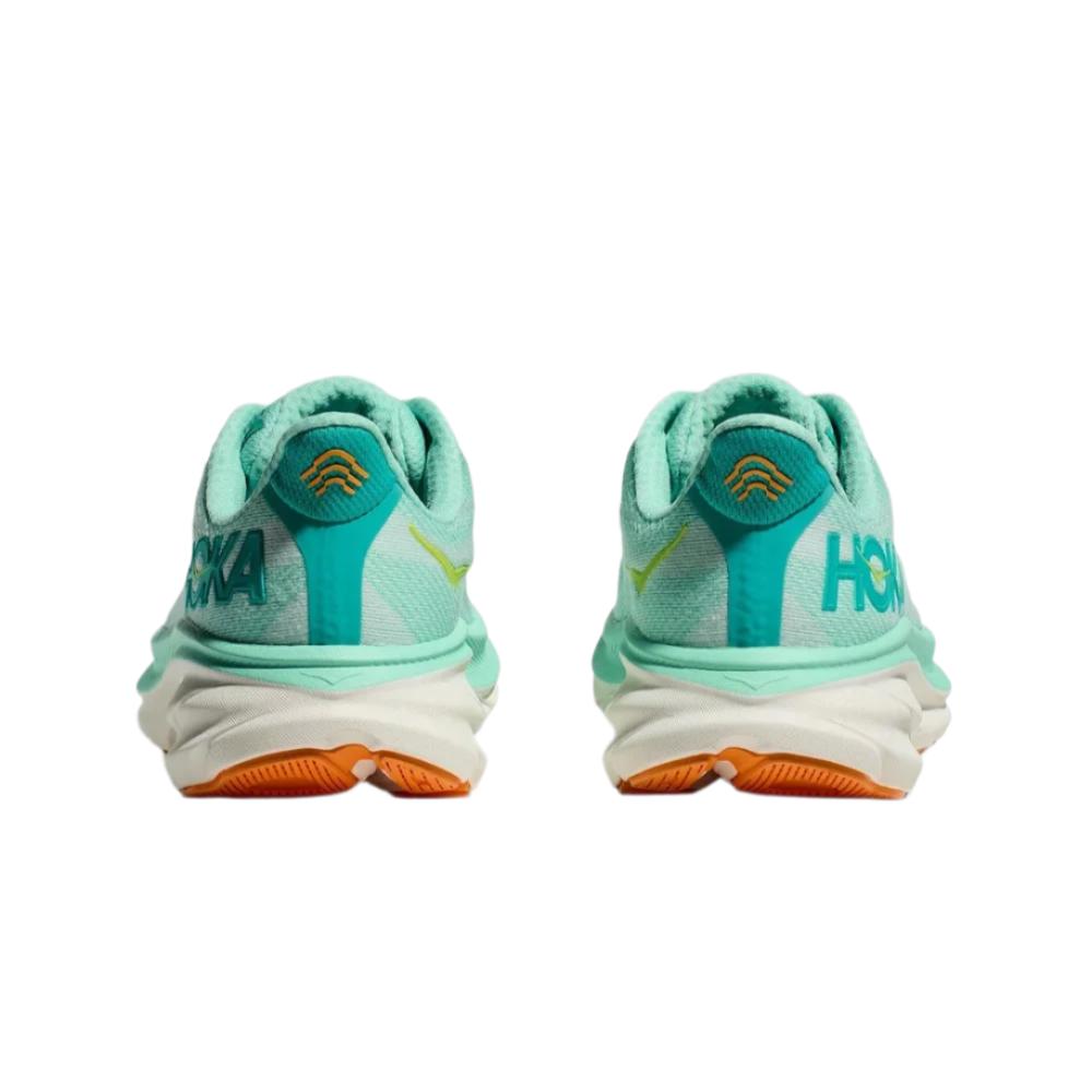 HOKA Women's Clifton 9 Running Shoes - Seafoam/Aqua Breeze