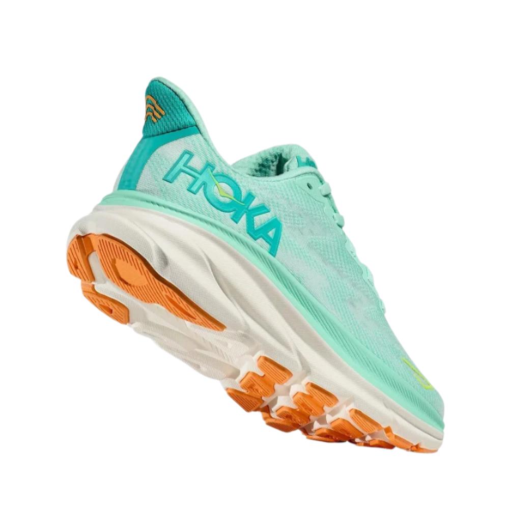 HOKA Women's Clifton 9 Running Shoes - Seafoam/Aqua Breeze