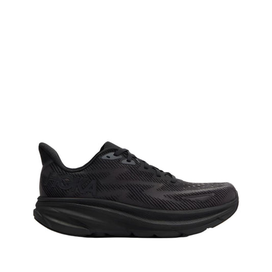 HOKA Women's Clifton 9 Running Shoes - Black/Black/Black