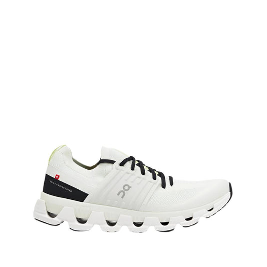 On Mens Cloudswift 3 Ad Running Shoes - Ivory Black