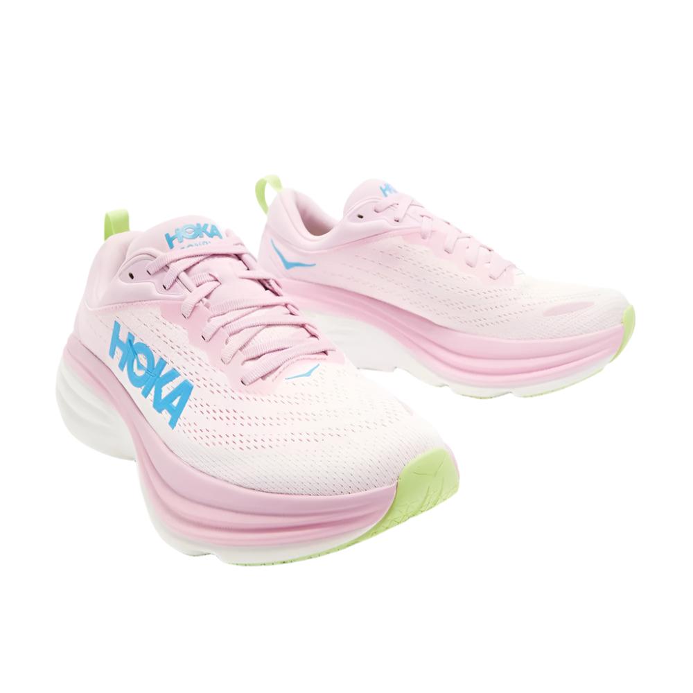 HOKA Women's Bondi 8 Running Shoes - Pink Twilight/Waterpark