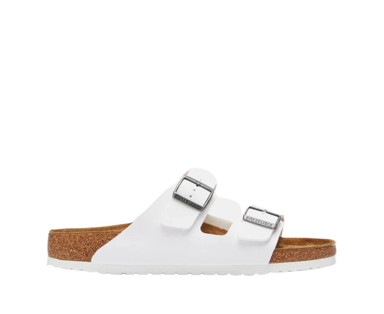 Birkenstock Unisex Arizona Regular Fit Sandals - White