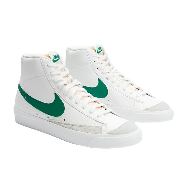 Nike Mens Blazer Mid '77 Vintage Sneakers Shoes - Summit White/Dust White