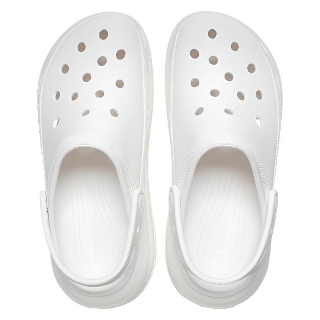 Crocs Unisex Mega Crush Clogs - White