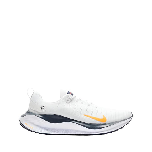 Nike Mens InfinityRN 4 Running Shoes in Platinum Tint/ Orange/ Thunder Blue