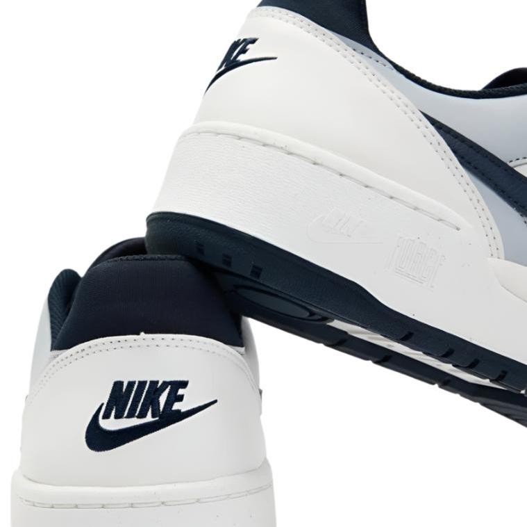 Nike Mens Full Force Low Sneaker Shoes - Platinum Tint/ Dark Obsidian/Wolf Grey