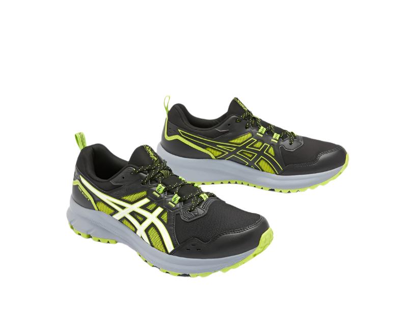 ASICS Mens Trail Scout 3 Running Shoes - Black/Birch