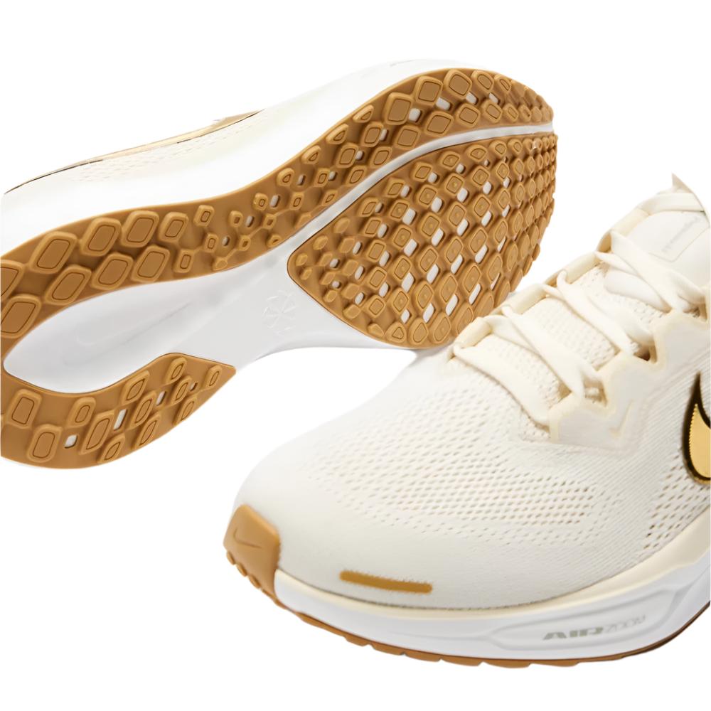 Nike Women's Pegasus 41 Running Shoes - Phantom/Metallic Gold