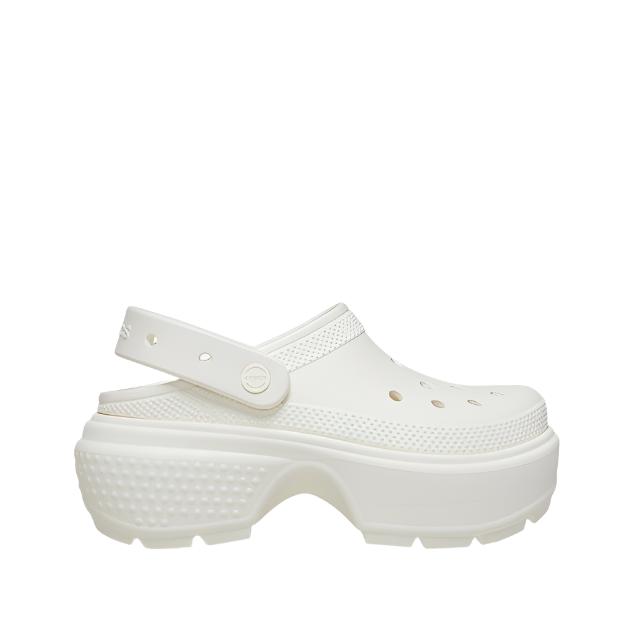 Crocs Unisex Stomp Clogs - Chalk