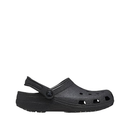 Crocs Unisex Classic Glitter Clogs - Black Glitter