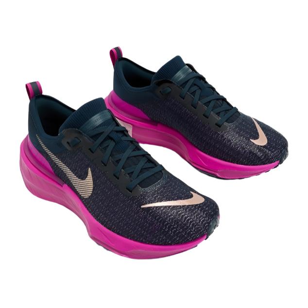 Nike Women's Invincible 3 Running Shoes - Armory Navy/ Metallic Red Bronze/Grape